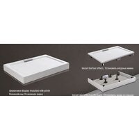 Душевой поддон WeltWasser TRS 90 Stone-WT 90x90 - Превью изображения №7 — Интернет-магазин ПроЗаказ