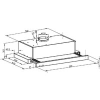 Кухонная вытяжка LEX Hide G 600 (белый) - Превью изображения №6 — Интернет-магазин ПроЗаказ