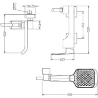 Смеситель Raglo R02.30 - Превью изображения №2 — Интернет-магазин ПроЗаказ