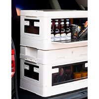 Органайзер для хранения Happy Home складной со столиком HH-014 60 л (белый) - Превью изображения №3 — Интернет-магазин ПроЗаказ