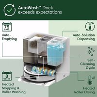 Робот-пылесос iRobot Roomba Max 705 Combo robot + AutoWash dock (белый) - Превью изображения №7 — Интернет-магазин ПроЗаказ