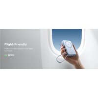 Внешний аккумулятор Ugreen MagFlow PB773 10000mAh (голубой) - Превью изображения №2 — Интернет-магазин ПроЗаказ