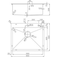 Кухонная мойка Raglo R701.6050.03 - Превью изображения №3 — Интернет-магазин ПроЗаказ