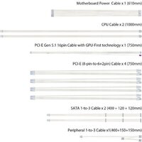 Блок питания ASUS ROG Strix 1000W Platinum ROG-STRIX-1000P-GAMING-WHITE - Превью изображения №12 — Интернет-магазин ПроЗаказ
