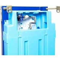 Инсталляция для унитаза SIAMP Bcu Ingenio с панелью Sphere (матовый хром) - Превью изображения №9 — Интернет-магазин ПроЗаказ