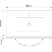  ЗОВ Тумба с умывальником Парма 90 P90LC0MSMC1A-OL90 (сталь/каштан) - Превью изображения №6 — Интернет-магазин ПроЗаказ