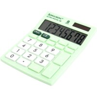 Бухгалтерский калькулятор BRAUBERG Ultra Pastel-08-LG 250515 (мятный) - Превью изображения №3 — Интернет-магазин ПроЗаказ
