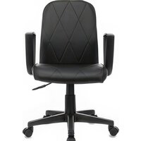 Офисное кресло Бюрократ CH-327 (черный экокожа) - Превью изображения №2 — Интернет-магазин ПроЗаказ