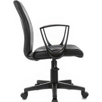 Офисное кресло Бюрократ CH-327 (черный экокожа) - Превью изображения №3 — Интернет-магазин ПроЗаказ