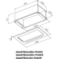 Кухонная вытяжка Meferi SMARTBOX52IX Power - Превью изображения №2 — Интернет-магазин ПроЗаказ
