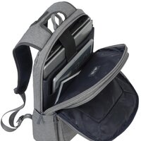 Городской рюкзак Rivacase 7760 (серый) - Превью изображения №9 — Интернет-магазин ПроЗаказ