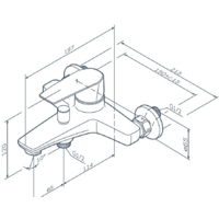 Смеситель AM.PM Gem F90A10000 - Превью изображения №7 — Интернет-магазин ПроЗаказ