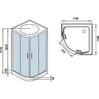 Душевая кабина WeltWasser WW500 Emmer 11015 - Превью изображения №17 — Интернет-магазин ПроЗаказ