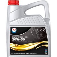 77 Lubricants Engine Oil HDX API SL/CI-4 20W-50 5л
