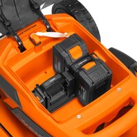 Газонокосилка Daewoo Power DLM 5042Li-S Set (с 2-мя АКБ) - Превью изображения №12 — Интернет-магазин ПроЗаказ