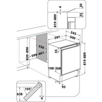 Морозильник Whirlpool WBUFZ011 - Превью изображения №4 — Интернет-магазин ПроЗаказ