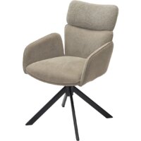 M-City Леонардо 455M05728 (H-09 светло-серый велюр/черный)