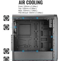 Корпус AeroCool Skyline-A-BK-v1 - Превью изображения №6 — Интернет-магазин ПроЗаказ