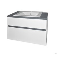  Гамма Тумба под умывальник Люкс 2 П-90 (дуб шато) - Превью изображения №2 — Интернет-магазин ПроЗаказ