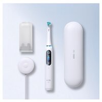 Электрическая зубная щетка Oral-B iO 8n (белый, 1 насадка) - Превью изображения №3 — Интернет-магазин ПроЗаказ