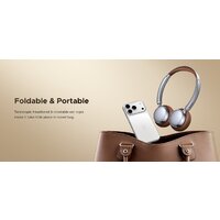 Наушники Ugreen Studio Plus HP207 (серебристый/коричневый) - Превью изображения №6 — Интернет-магазин ПроЗаказ