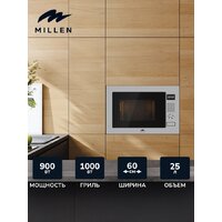 Микроволновая печь Millen MBW 381 SX - Превью изображения №5 — Интернет-магазин ПроЗаказ