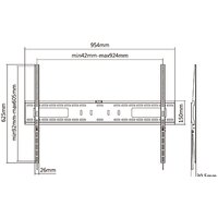Кронштейн для телевизора Ultramounts UM815F (черный) - Превью изображения №12 — Интернет-магазин ПроЗаказ