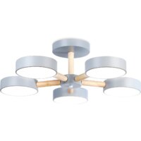 Припотолочная люстра Ambrella light FL4826/5 GR - Превью изображения №2 — Интернет-магазин ПроЗаказ