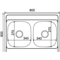 Кухонная мойка Mixline 528171 - Превью изображения №2 — Интернет-магазин ПроЗаказ