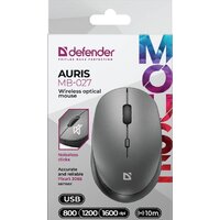 Мышь Defender Auris MB-027 (серый) - Превью изображения №3 — Интернет-магазин ПроЗаказ