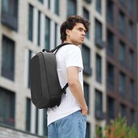 Городской рюкзак XD Design Bobby Edge (черный) - Превью изображения №7 — Интернет-магазин ПроЗаказ