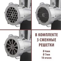 Мясорубка Endever Sigma-113 - Превью изображения №3 — Интернет-магазин ПроЗаказ