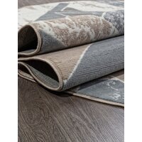 Ковер для жилой комнаты Merinos Sierra F354-OVAL-BEIGE-BLUE (1.5х1.9) - Превью изображения №2 — Интернет-магазин ПроЗаказ