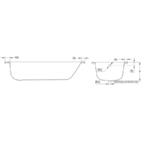 Ванна BLB Universal 150x70 - Превью изображения №4 — Интернет-магазин ПроЗаказ