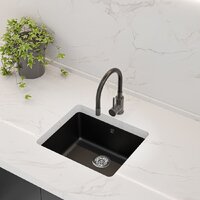 Кухонная мойка Kernau Kgs U 60 1B Deep Black - Превью изображения №3 — Интернет-магазин ПроЗаказ