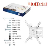 Кронштейн для телевизора UniTeki FML40W (белый) - Превью изображения №7 — Интернет-магазин ПроЗаказ