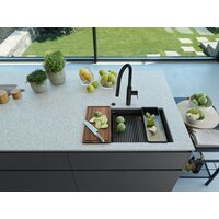 Кухонная мойка Franke Kanon KNG 160-46-21 125.0721.162 (матовый черный) - Превью изображения №3 — Интернет-магазин ПроЗаказ