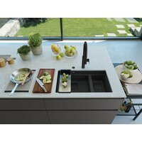 Кухонная мойка Franke Kanon KNG 160-46-21 125.0721.162 (матовый черный) - Превью изображения №4 — Интернет-магазин ПроЗаказ