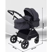 Универсальная коляска Rant Basic Roller RA161 (2 в 1, grey) - Превью изображения №3 — Интернет-магазин ПроЗаказ