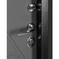 Металлическая дверь Guard Термо MG75 97х205 правая (черное серебро/серый) - Превью изображения №4 — Интернет-магазин ПроЗаказ
