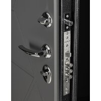 Металлическая дверь Guard Термо MG75 97х205 правая (черное серебро/серый) - Превью изображения №5 — Интернет-магазин ПроЗаказ