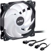 Комплект вентиляторов для корпуса ADATA XPG Vento 120x3 ARGB PWM (черный) - Превью изображения №3 — Интернет-магазин ПроЗаказ