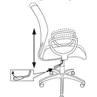 Офисное кресло Бюрократ CH-599AXSN (черный TW-01/черный TW-11) - Превью изображения №10 — Интернет-магазин ПроЗаказ