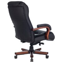 Офисное кресло Бюрократ T-9926WALNUT (черный) - Превью изображения №2 — Интернет-магазин ПроЗаказ