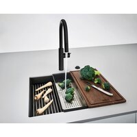 Кухонная мойка Franke Kanon KNG 110-52 125.0721.150 (черный матовый) - Превью изображения №4 — Интернет-магазин ПроЗаказ