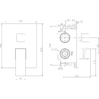 Смеситель Lauter Trim 21CK189C-516-3 - Превью изображения №2 — Интернет-магазин ПроЗаказ