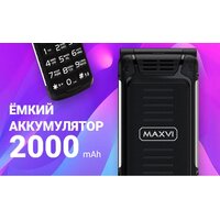 Кнопочный телефон Maxvi E10 (черный) - Превью изображения №16 — Интернет-магазин ПроЗаказ