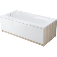 Ванна Cersanit Smart 170x80 R 63351 (с ножками и сифоном Prime черный) - Превью изображения №2 — Интернет-магазин ПроЗаказ