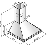 Кухонная вытяжка Elikor Оптима 60П-400-К3Л (медный антик) - Превью изображения №2 — Интернет-магазин ПроЗаказ