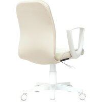 Офисное кресло Бюрократ CH-W327 (слоновая кость OR-10/белый) - Превью изображения №4 — Интернет-магазин ПроЗаказ